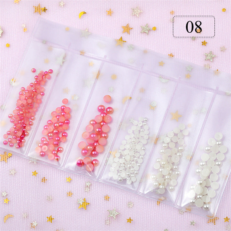 6er Set Strass Edelsteine Nr. 8