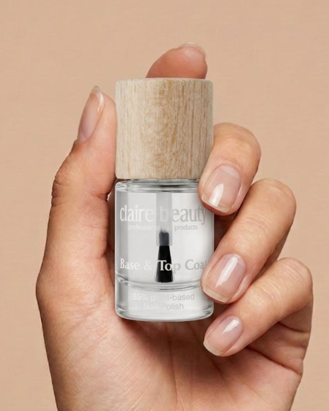 Green Plant Based Nagellack Base + Top