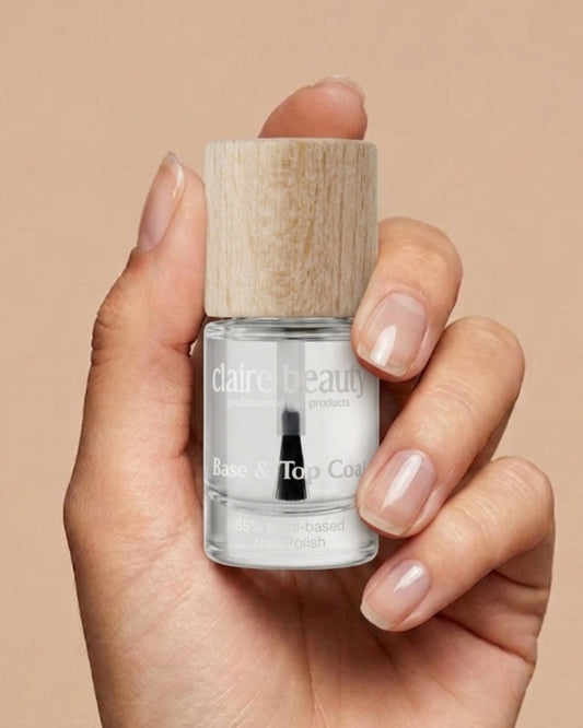 Green Plant Based Nagellack Base + Top