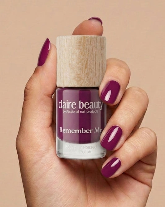 Smalto per unghie a base vegetale verde Remember Me 10ml
