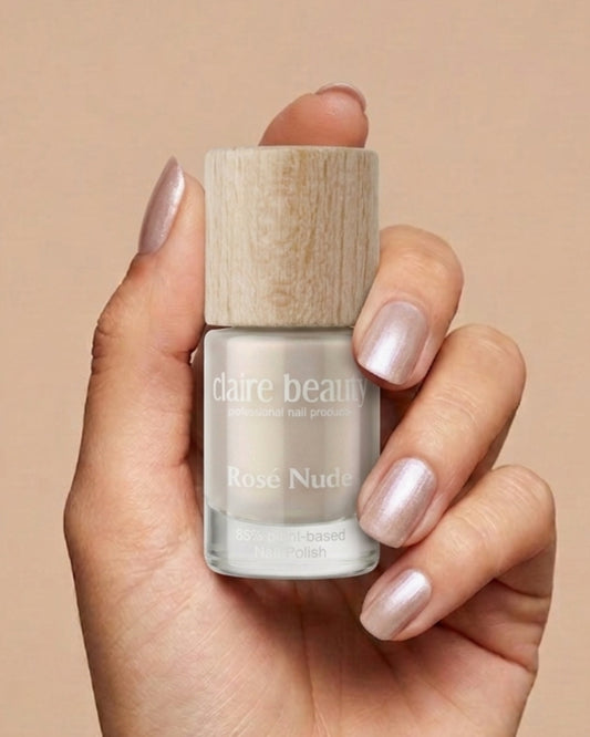 Green Plant Based Nagellack Rosé Nude