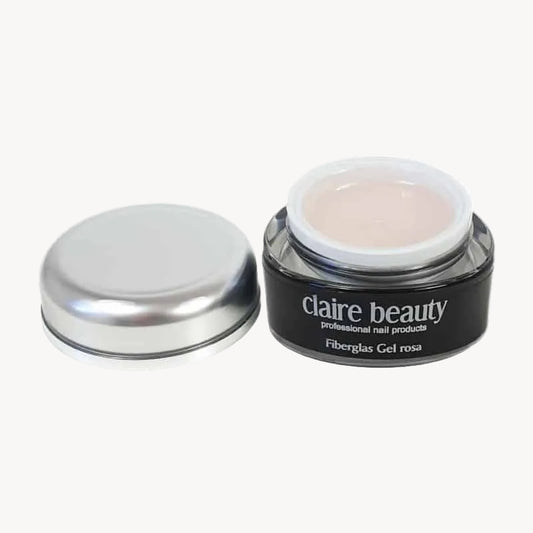 claire beauty Fiberglas Gel rosa