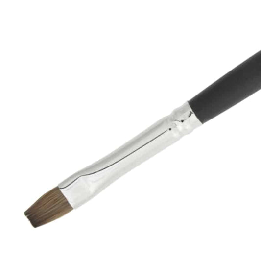 Profi Line Gel Pinsel Flach #6 Rotmarder