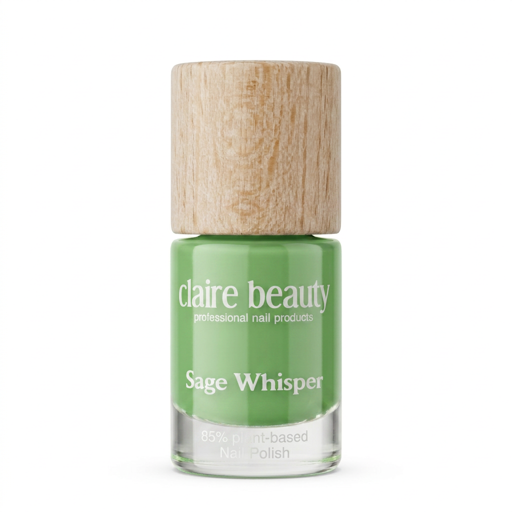 Green Plant Based Nagellack Sage Wisper