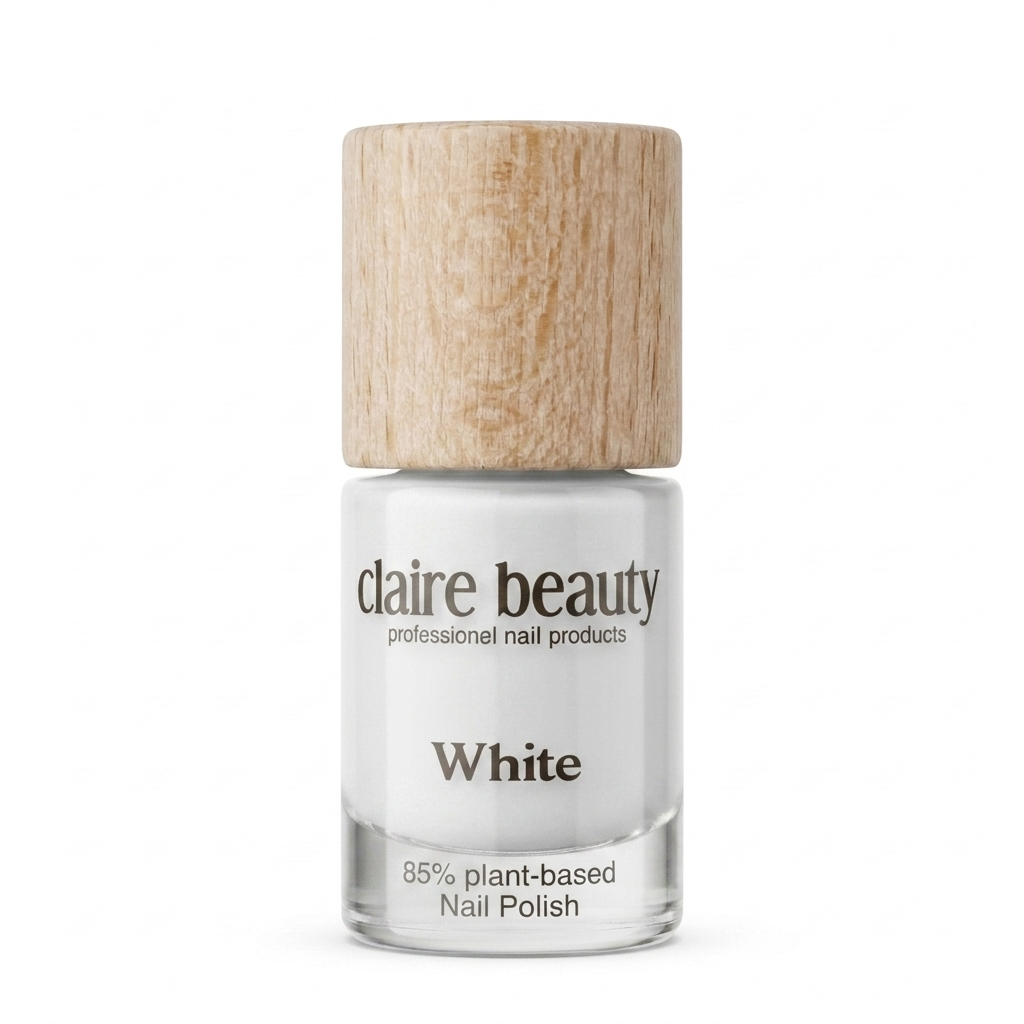 Green Plant Based Nagellack White