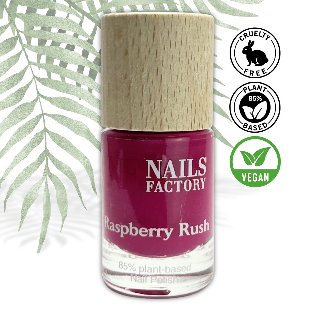 Green Plant Based Nagellack Raspberry Rush | Last Stock