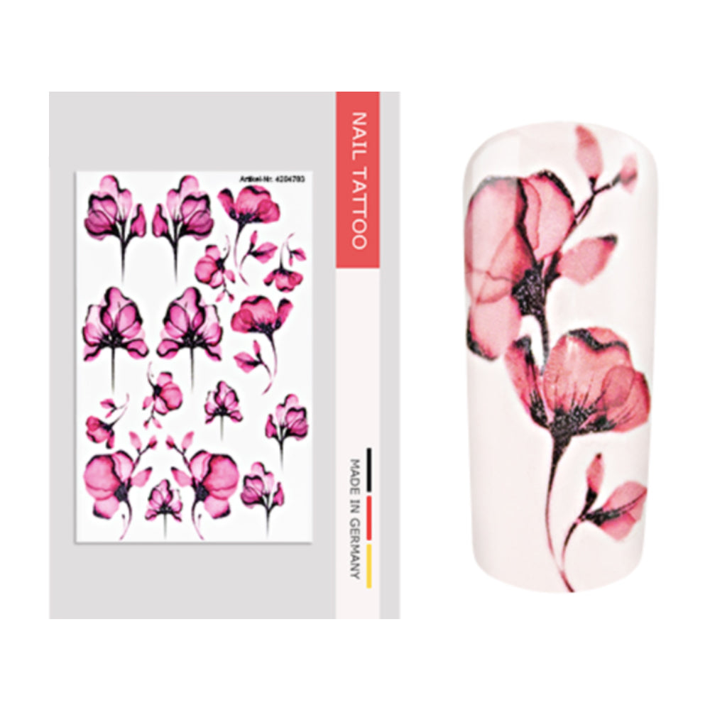 Nailart Tattoo Aquarell V