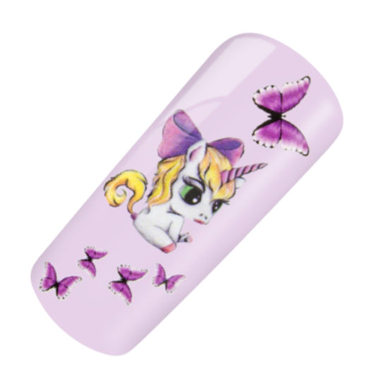 Nailart Tattoo Einhorn