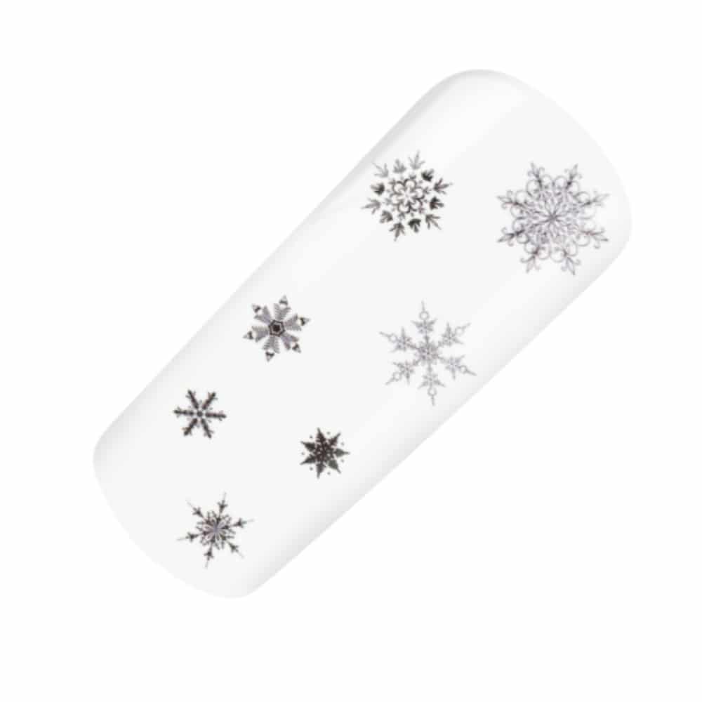 Nailart Tattoo Schneeflocke III