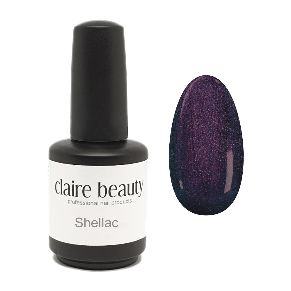 Shellac Pearly Aubergine 12ml