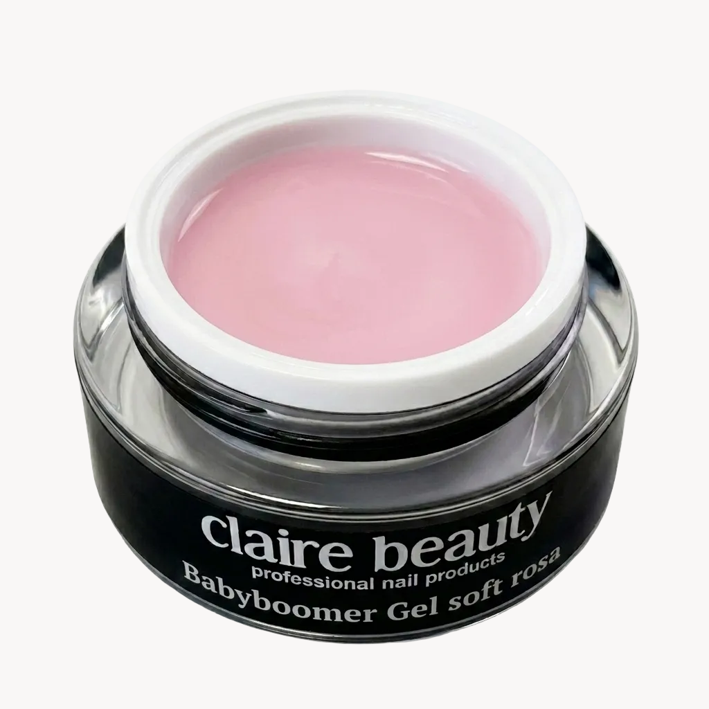 claire beauty Babyboomer Gel Soft Rosa – milchiges Aufbau Gel für Ombré