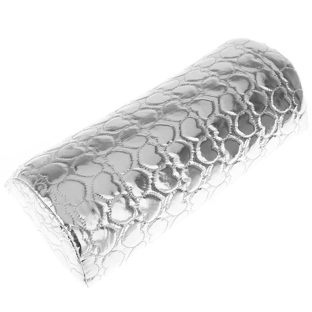 Handauflage Kunstleder Silber