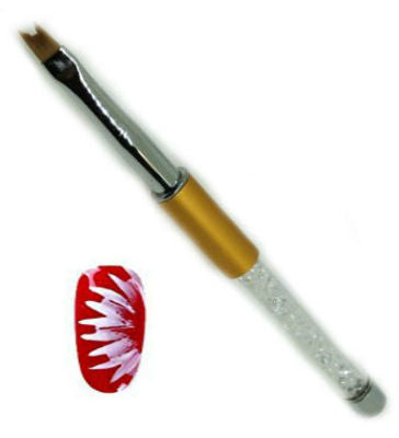 Luxus Nail Art Pinsel Gold Hasenohren