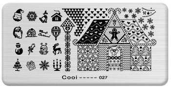 Nailart Stamping Schablone Nr. 27