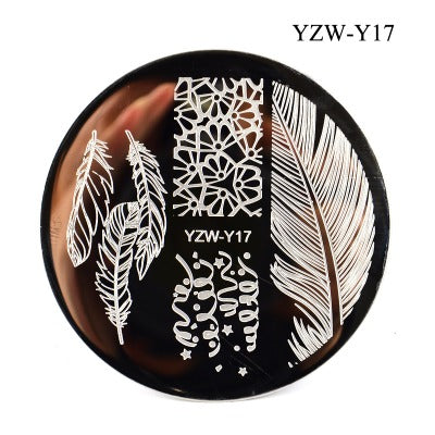 Gabarit rond pour nail art YZW-Y17