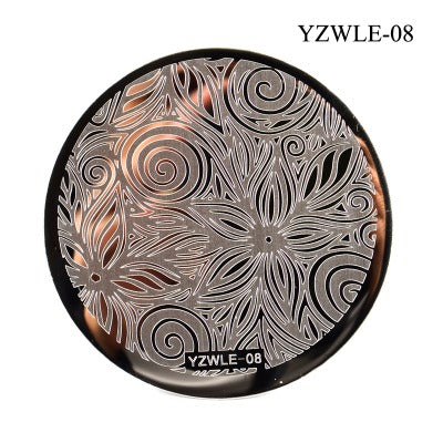 Gabarit rond pour nail art YZWLE-08