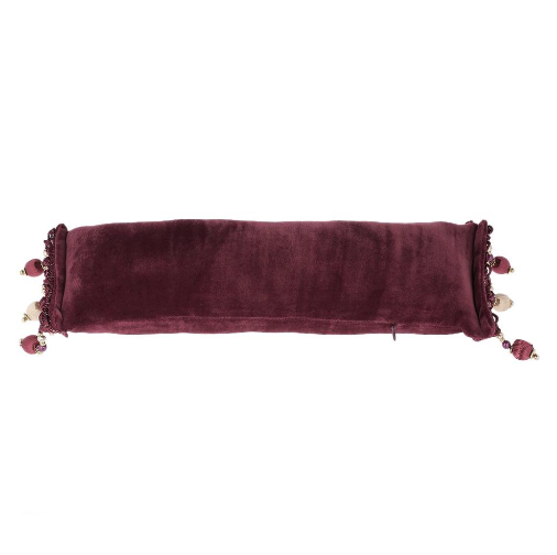 Samt Handauflage Orient Bordeaux