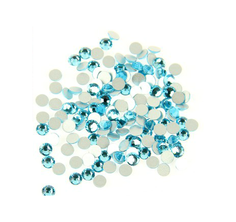 1’440 Luxus Strasssteine Aquamarine Diamond Klein