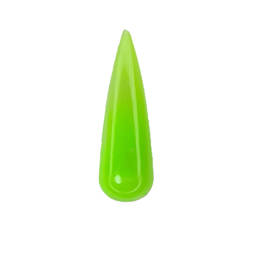 Limefarbener 2-in-1 Dipping- und Acrylpuder von Nails Factory, 30 g, für Nagelkunst und Acryltechnik.