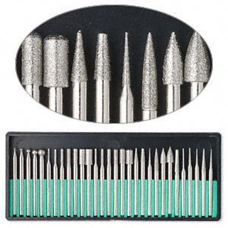 30-teiliges Diamantfräser Set