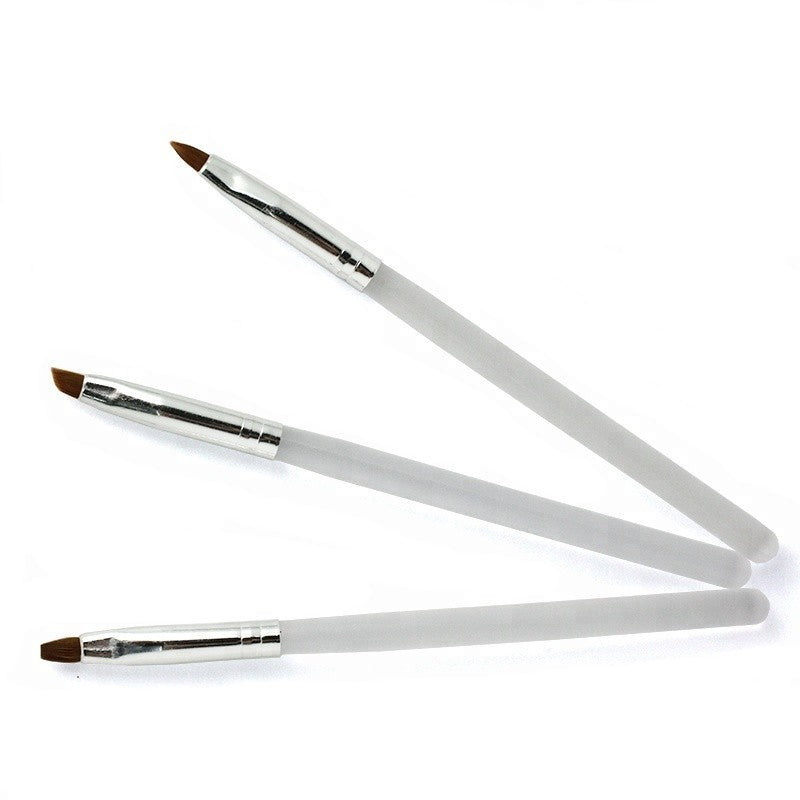3er Set Gel Pinsel Clear