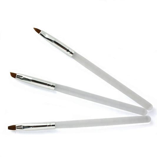 3er Set Gel Pinsel Clear