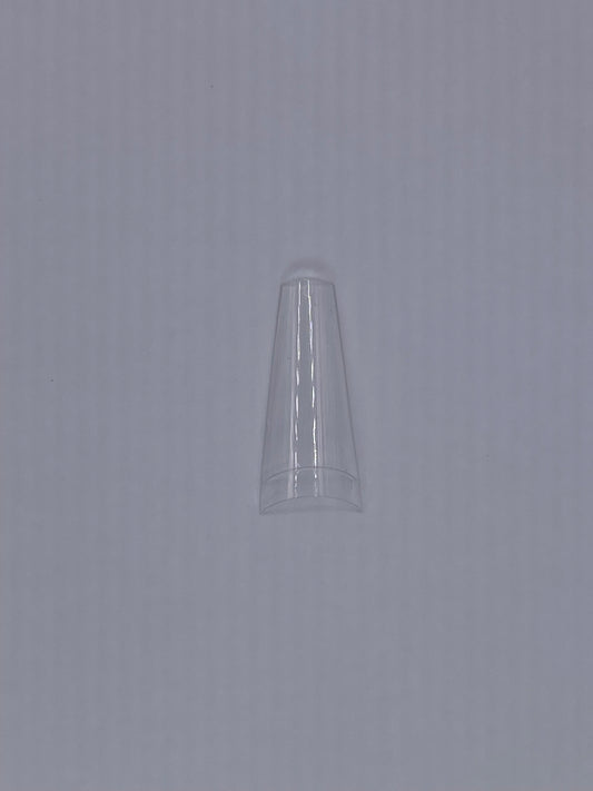 Transparente Cowboy Tips von Nails Factory, 500 Stück, für Nagelverlängerungen und Nageldesigns, klare, stabile Nagelspitzen