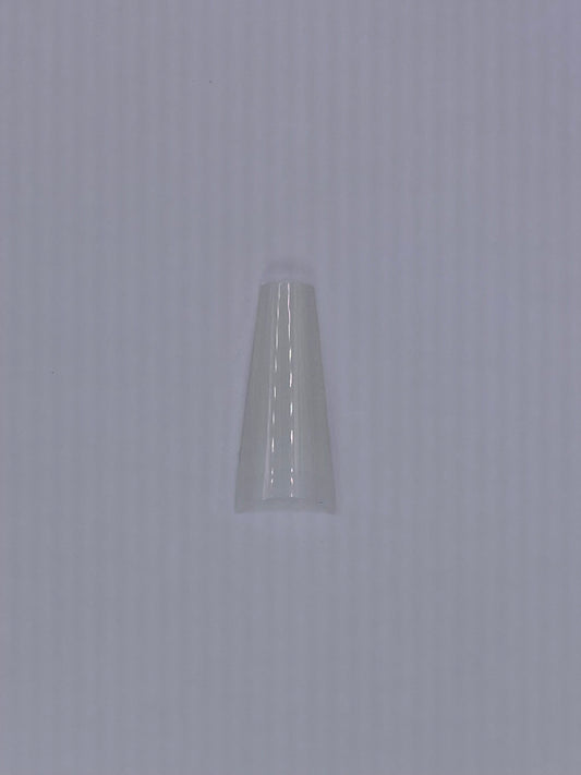 Natürliche Cowboy Tips aus Nails Factory, 500 Stück, für Nagelverlängerungen und -designs, in transparentem Design.