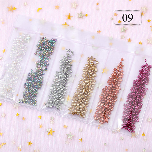 6er Set Strass Edelsteine Nr. 9