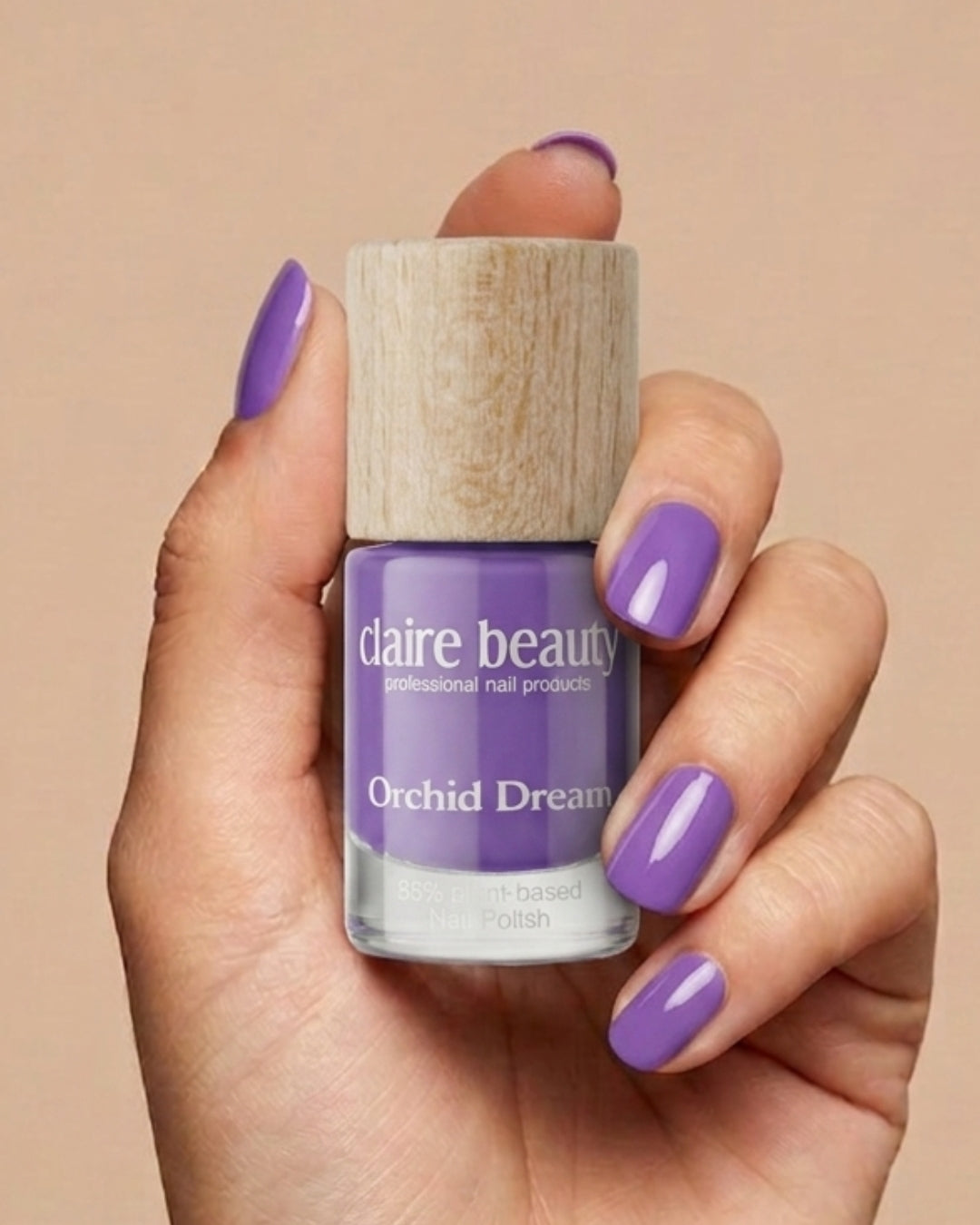 Green Plant Based Nagellack Orchid Dream