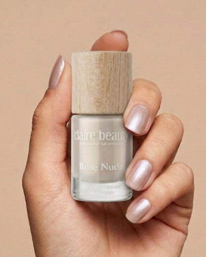 Green Plant Based Nagellack Rosé Nude
