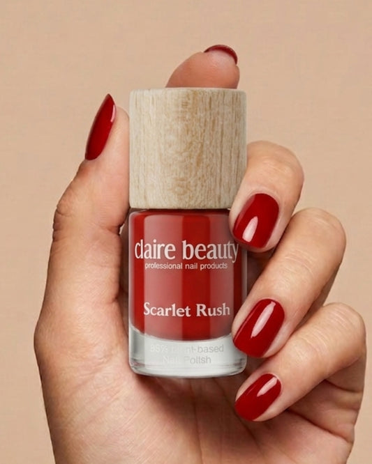 Green Plant Based Nagellack Scarlet Rush
