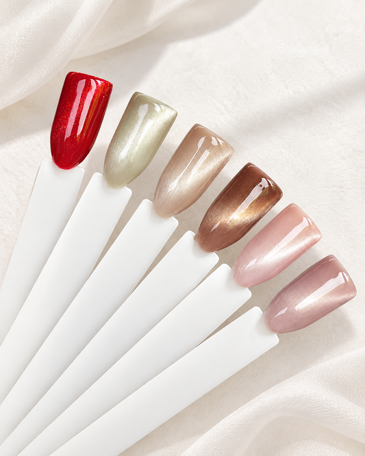 Cat Eye Collection Set – 6 Farben & Gratis-Magnet