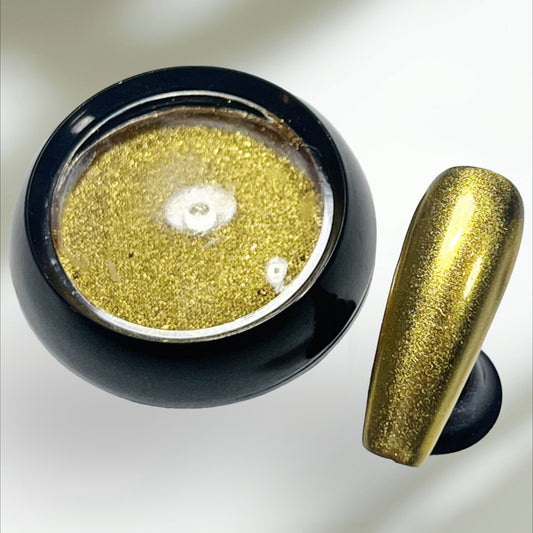 Chrom Pulver Gold
