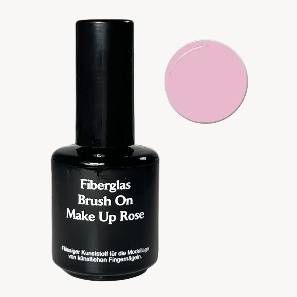 Fiberglas Brush On Gel Rose von claire beauty