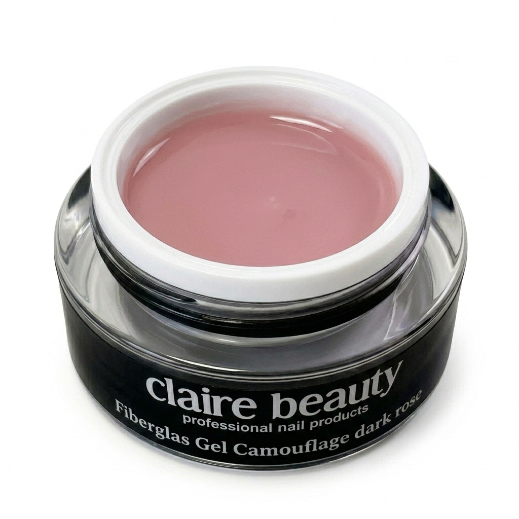 Fiberglas Gel Camouflage Dark Rose 14ml