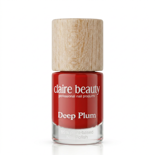 Green Plant Based Nagellack Deep Plum