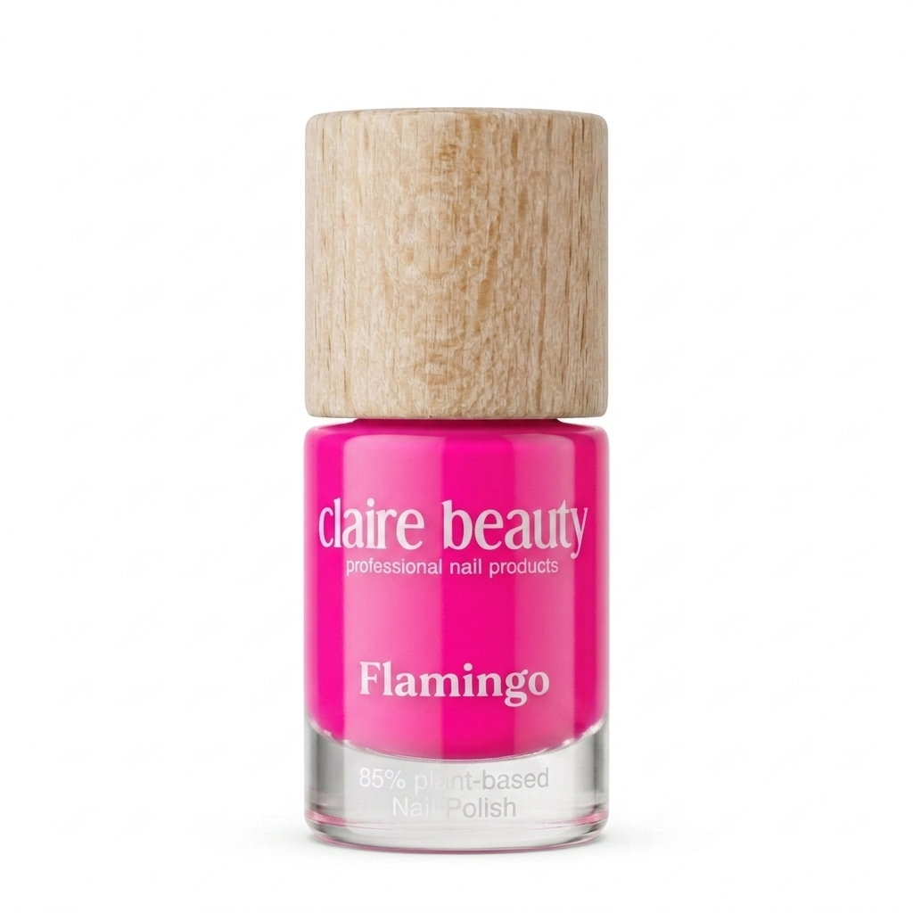 Green Plant Based Nagellack Flamingo
