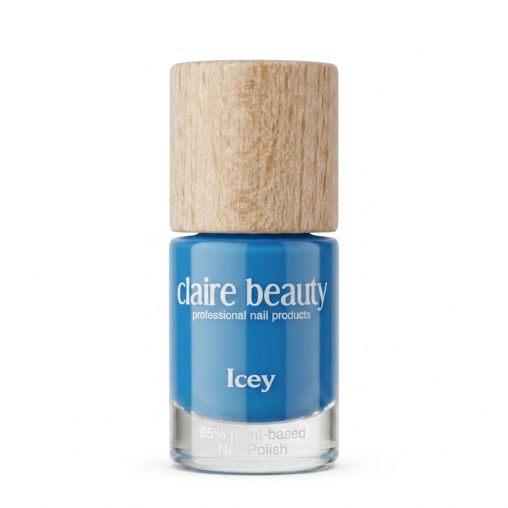 Green Plant Based Nagellack Icey