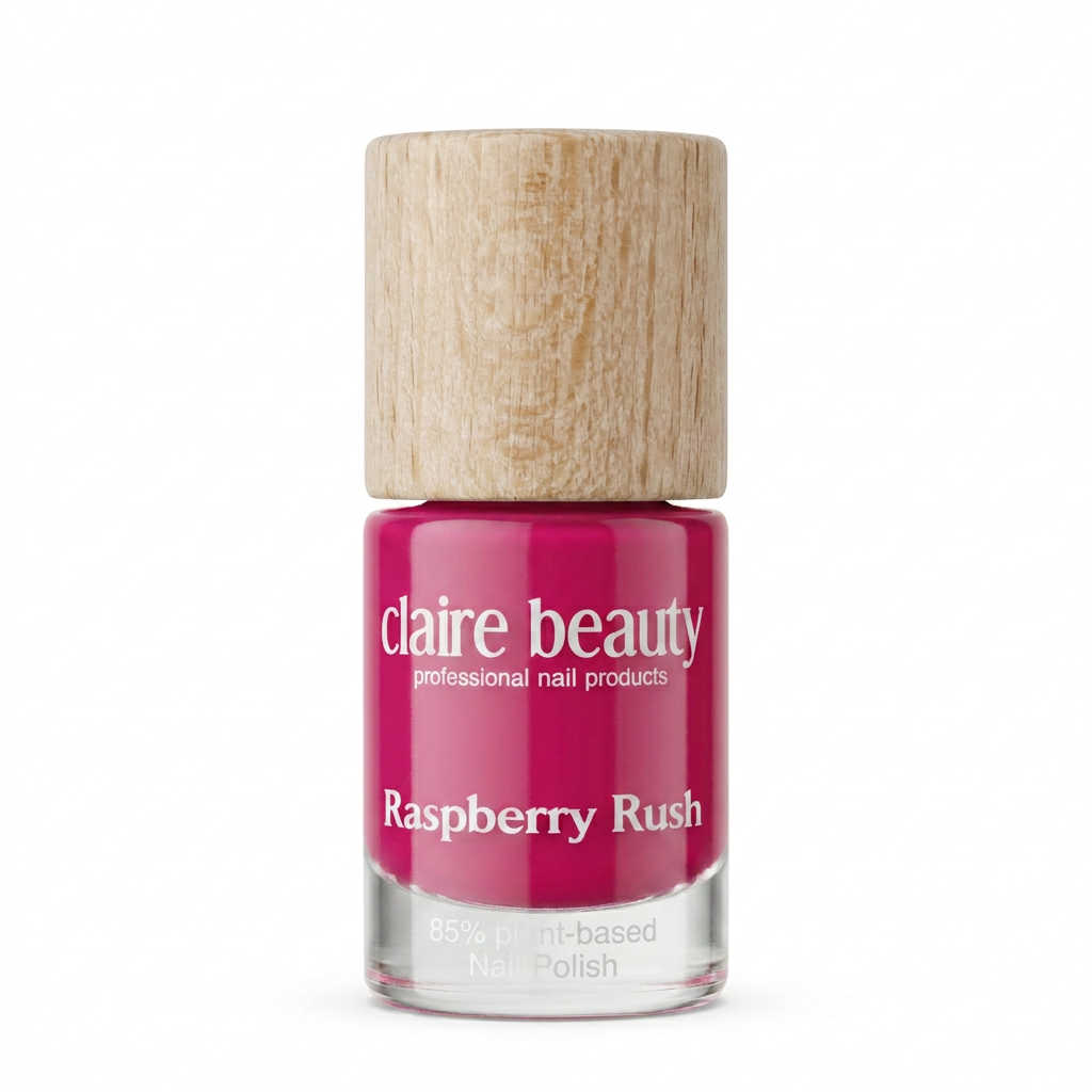 Green Plant Based Nagellack Raspberry Rush