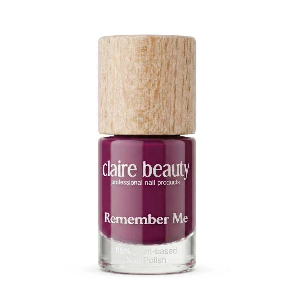 Smalto per unghie a base vegetale verde Remember Me 10ml