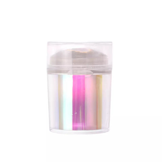 Stempel & Scraper klar im Set Rainbow irisierend
