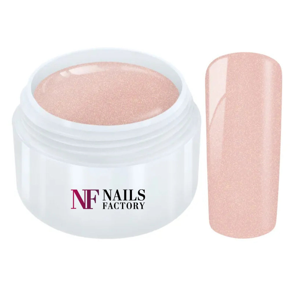 Nails Factory Farbgel Glimmer Marshmallow