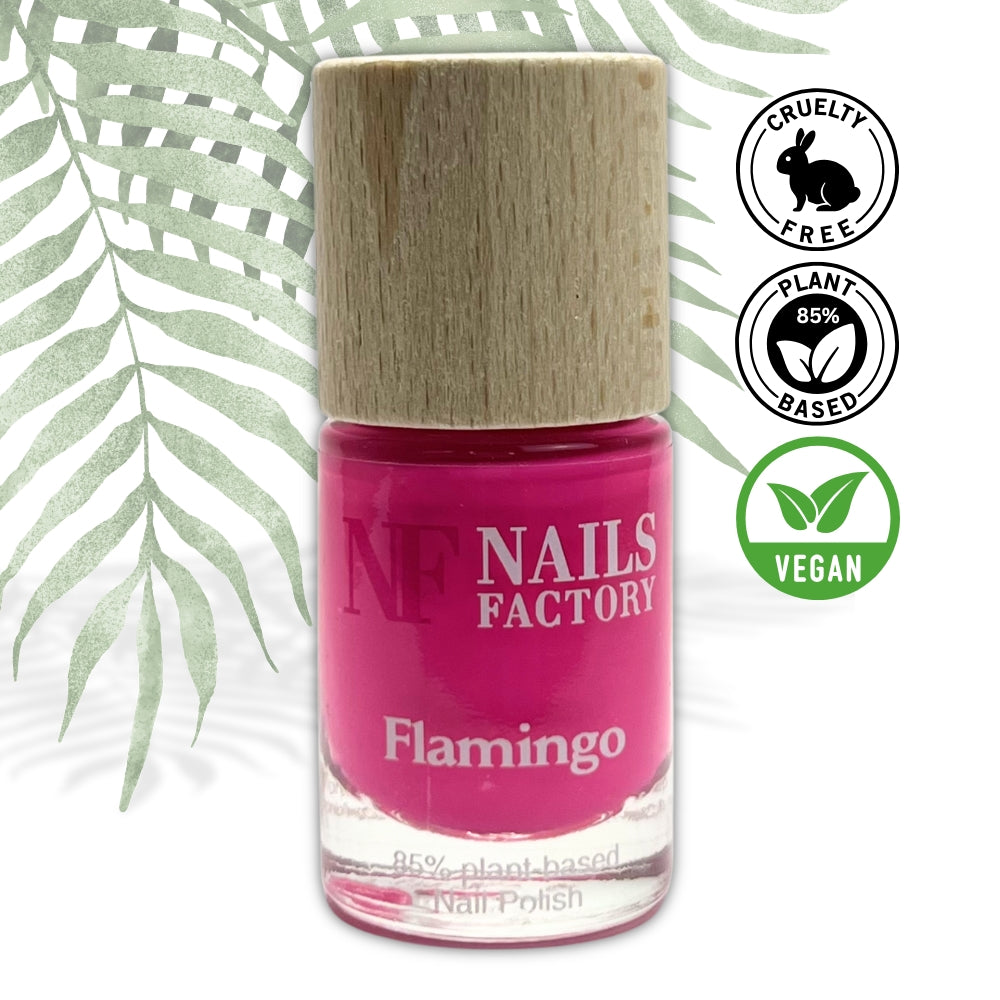 Green Plant Based Nagellack Flamingo | Last Stock