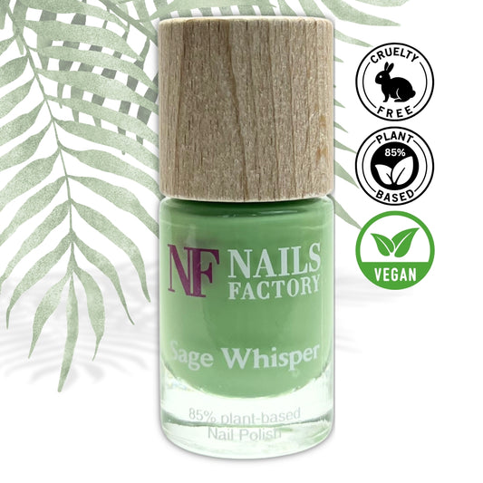Green Plant Based Nagellack Sage Wisper | Last Stock