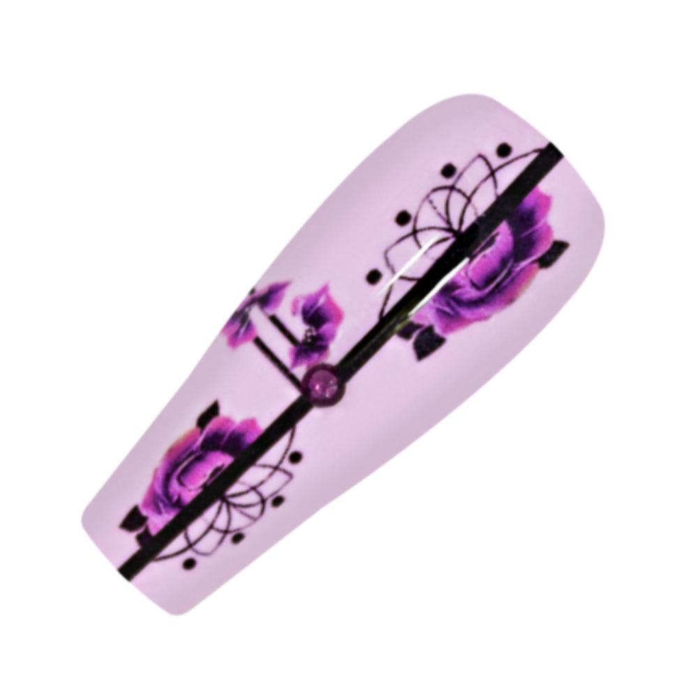 Nailart Tattoo Blüte III