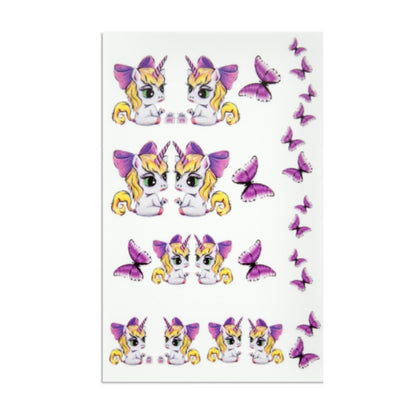 Nailart Tattoo Einhorn