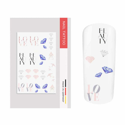 Nailart Tattoo Love