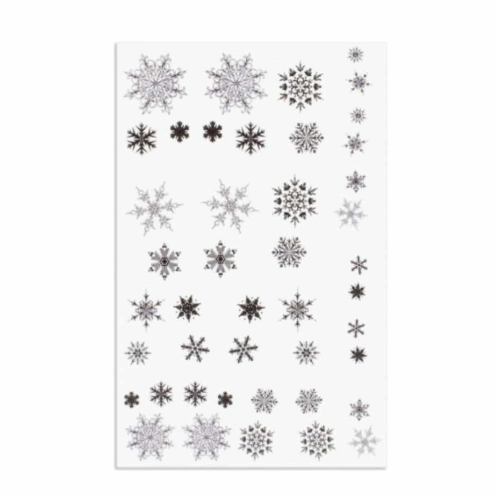 Nailart Tattoo Schneeflocke III