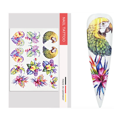 Nailart Tattoo Tropical II
